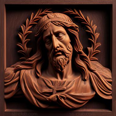 3D model st jesus (STL)